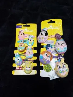 【新品未使用】★香港ディズニー限定★ ヘアゴム＆ヘアピン ２種セット