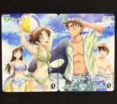 名探偵コナンカード チャレンジ戦 プロモ 遠山和葉 水着 - メルカリ