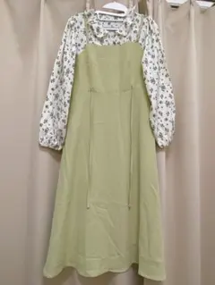 レディースワンピース 長袖 春夏