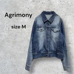 Agrimony アグリモニー デニム ジャケット 長袖 ストレッチ ジージャン