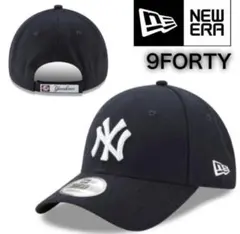ニューエラ キャップ 帽子 9FORTY ヤンキース ネイビー MLB ベルクロ