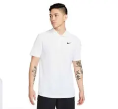 NIKE ゴルフ ポロシャツ DRI-FIT メンズ ホワイト