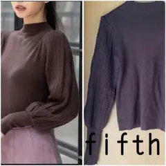 ボリュームスリーブ ニット