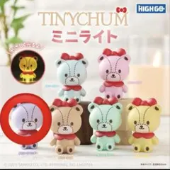 サンリオ　ガチャガチャ　タイニーチャムミニライト　タイニーラベンダー