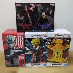 NARUTO ナルト イタチ サスケ 計5体セット Grandista