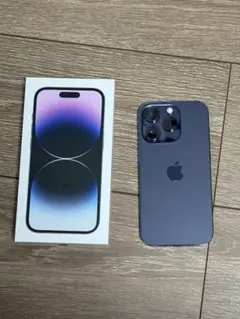 Apple iPhone 14 Pro ディープパープル 本体