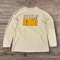 【廃盤】モンベル WIC.ロングスリーブT 秋の山 中村みつを 長袖Tシャツ