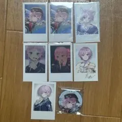 にじさんじ 夕陽リリ チェキ カード 缶バッジ