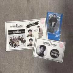 目黒蓮 缶バッジ ステッカー アクスタ セット