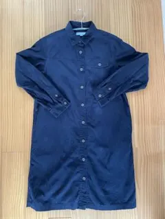 ユニクロ　キッズ　コーデュロイワンピース　150 ネイビー