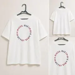 earth music&ecology ロゴプリント Tシャツ