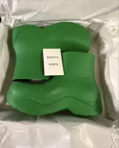 BOTTEGA VENETA パドル アンクルブーツ キウイ - メルカリ
