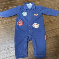 Curious George パッチ付きロンパース　80cm