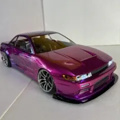 ラジコン・ラジドリ・ヨコモs13シルビア ヨコモ DRIFT X TREME PS13 SILVIA用ボディセット (グラフィック