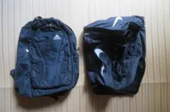 adidas & Nike リュックサックとボストンバックのセット