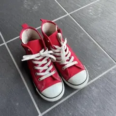 ⭐︎converse⭐︎ハイカットスニーカー　赤　20cm