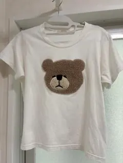 NICE CLAUP ホワイトTシャツ Fサイズのサムネイル