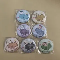 ちいかわ もぐもぐ本舗 川越店限定 マット缶バッジ