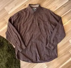 コロンビア Columbia 長袖シャツ L チェック柄 100%コットン