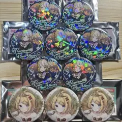 ボカロ　ボーカロイド　鏡音リン　ホロ　グリッター　缶バッジ　等身　10点セット