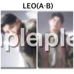 BMSG オンラインくじ　G賞　フォトカード　LEO レオ