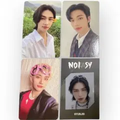 straykids スキズ HYUNJIN ヒョンジントレカ4枚セット
