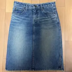 RETIRED デニム タイトスカート スリット入り