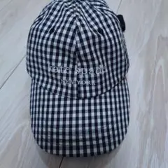 みわまま様専用【ほぼ未使用】ケイトスペード　ギンガムチェックキャップのサムネイル