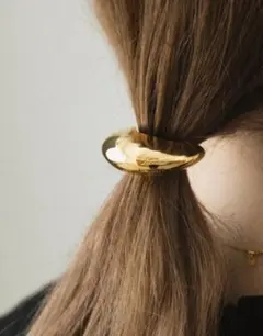 新品 Lelet ny グロッシードームヘアカフ ゴールド - メルカリ