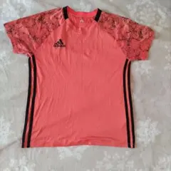 adidas オレンジ Tシャツ 160サイズ