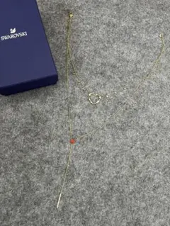 箱付き　スワロフスキー　Swarovski ネックレス　2連