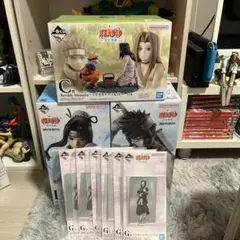 一番くじNARUTO 波の国編　フィギュア3体、アクリルコレクション６個セット