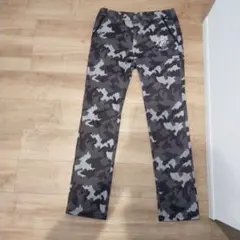 冬用　FILA GOLF 迷彩柄パンツ Lサイズ