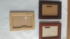 木製フォトフレーム 3個セット