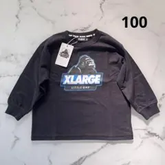 XLARGE KIDS長袖Tシャツ ロンＴ 子供服 黒 OGゴリラ 新品未使用