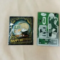 呪術廻戦 バースデー アクスタ 缶バッジ 狗巻 棘