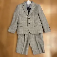 プチマイン フォーマル スーツ 120cm グレー系