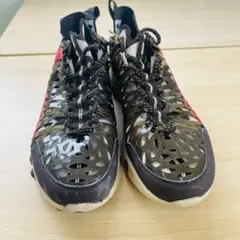 ☆【NIKE】ナイキ リアクト WR ISPA スニーカー 茶×赤 27.5