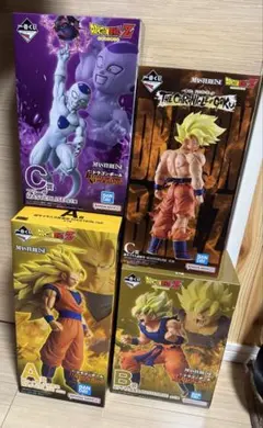 ドラゴンボール一番くじ A賞 B賞 C賞 ラストワン賞 フィギュア4体