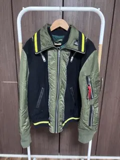 DIESEL MA-1 ジャケット 001978 ブラック・オリーブ