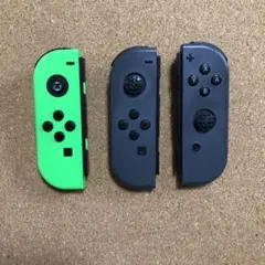 ジャンク品　ジョイコン　グレーとライトグリーン