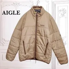 美品『エーグル』ジャンパー ジャケット【S】ベージュ 系 軽量 アウトドア