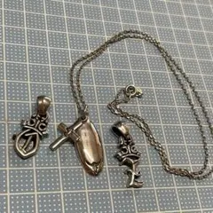 シルバー925 ネックレス　ペンダントトップ　まとめ売り【m1670 銀製】