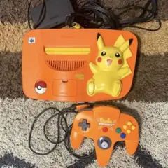 Nintendo 64 ピカチュウエディション 本体 カセットセット - メルカリ