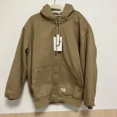 J.A.V.A. ダック地 フーデッドジャケット ブラウンのサムネイル