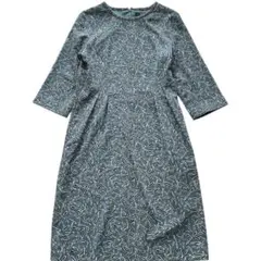 Weekend Max Mara 七分袖　ワンピース　柄　ウエストタック　40のサムネイル