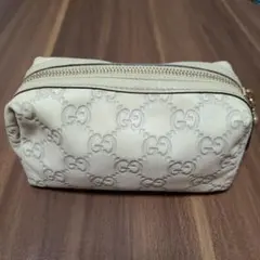 GUCCI グッチ シマ レザー ポーチのサムネイル