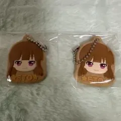 カラフルピーチ　　クッキーチャームコット　えと