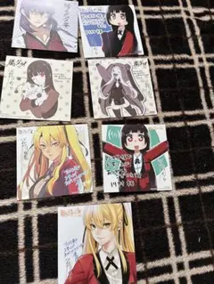 メルカリ便】 賭ケグルイ 特典 ステッカー シール 非売品 4枚セット
