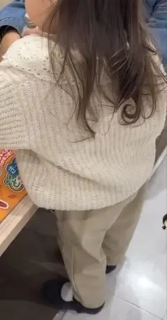 ZARA ザラキッズzarakidsベージュ ロングパンツ 2-3歳 98レザー